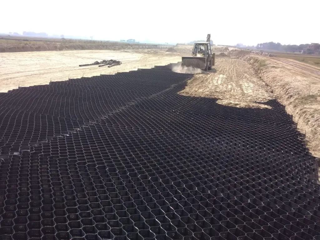 Ground improvement using StrataWeb® geocells and StrataGrid® Biaxial (SGB) geogrids