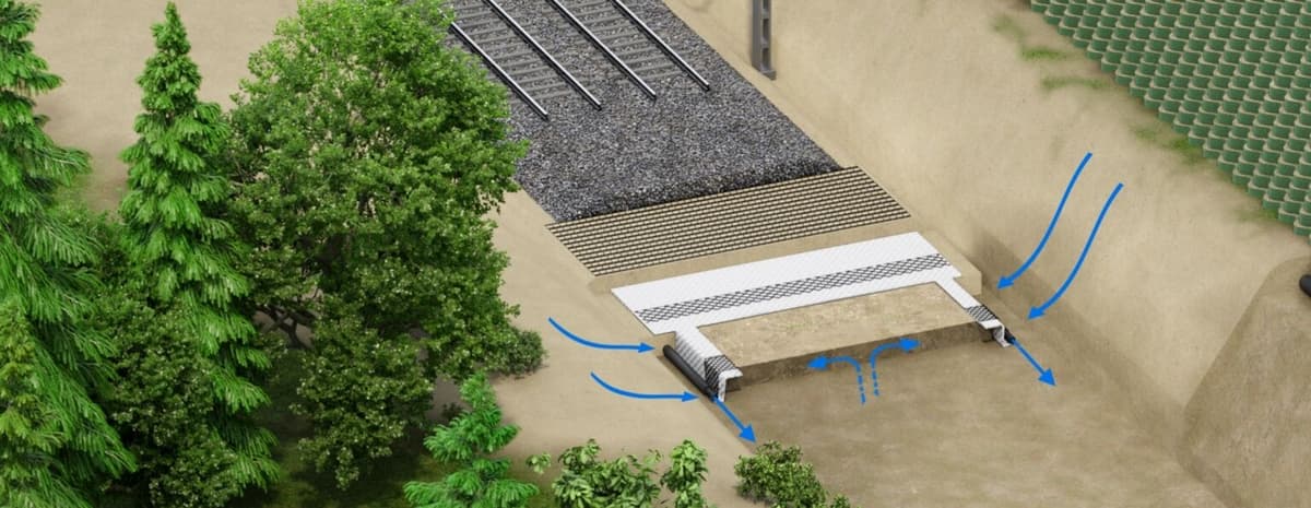 Longitudinal Drainage