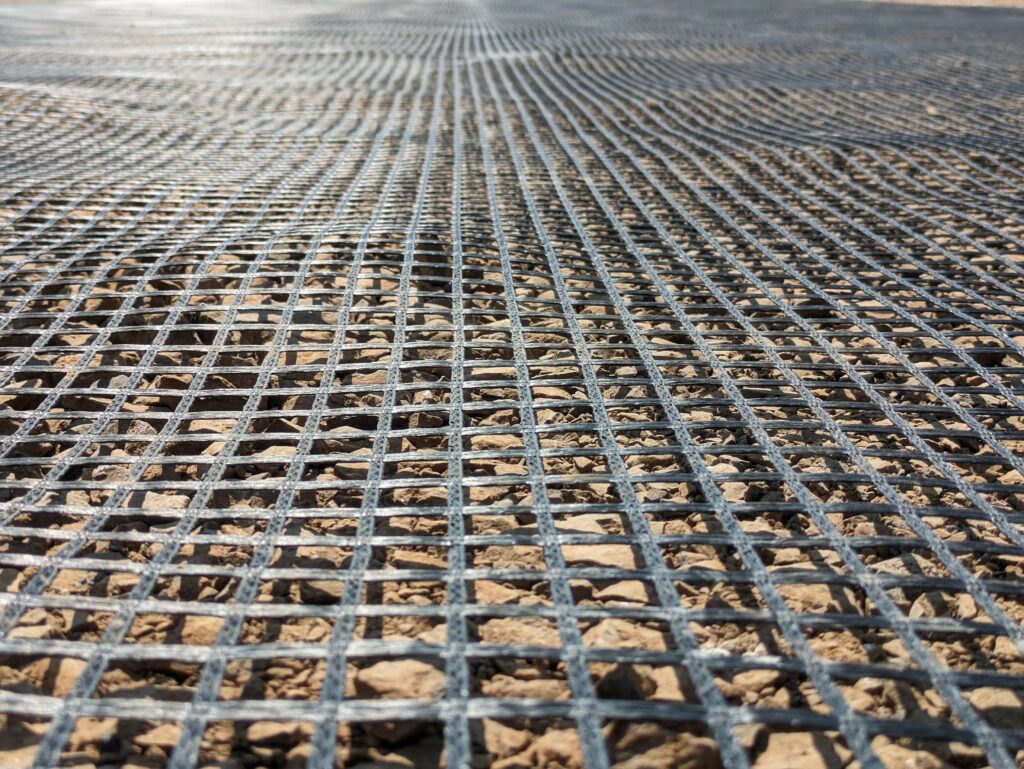 StrataGlobal StrataGrid™ uniaxial geogrids to improve soil reinforcement