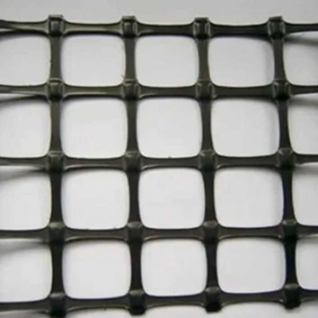 Extruded geogrids