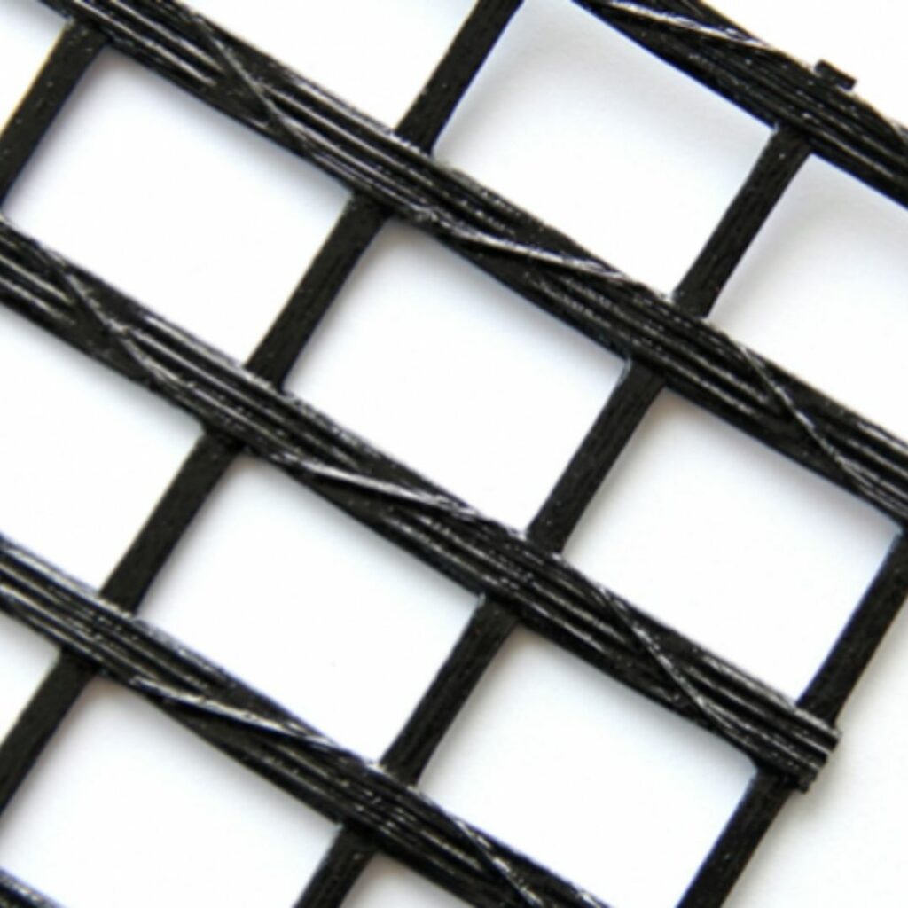 What are different types of geogrids?