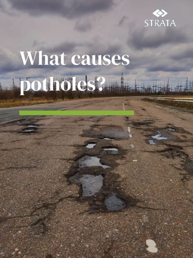 Why do potholes happen