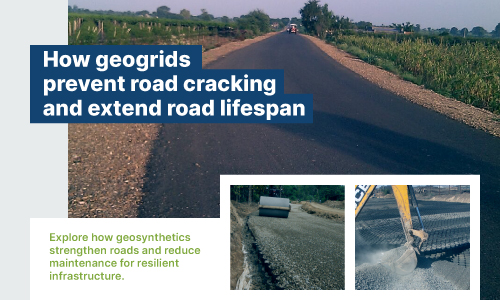 Geogrids stop roads from cracking- thumbnail