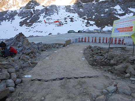 Reconstruction of destroyed Kedarnath roads with StrataWeb® geocells