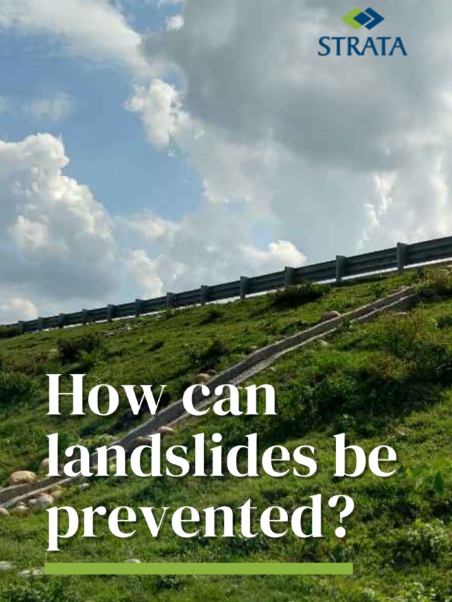 How can landslides be prevented