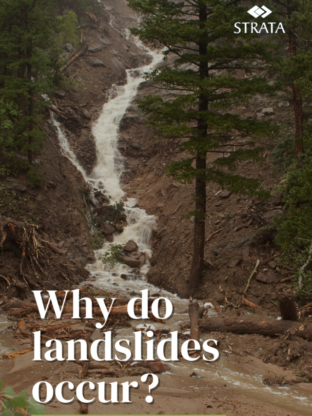 Why do landslides occur